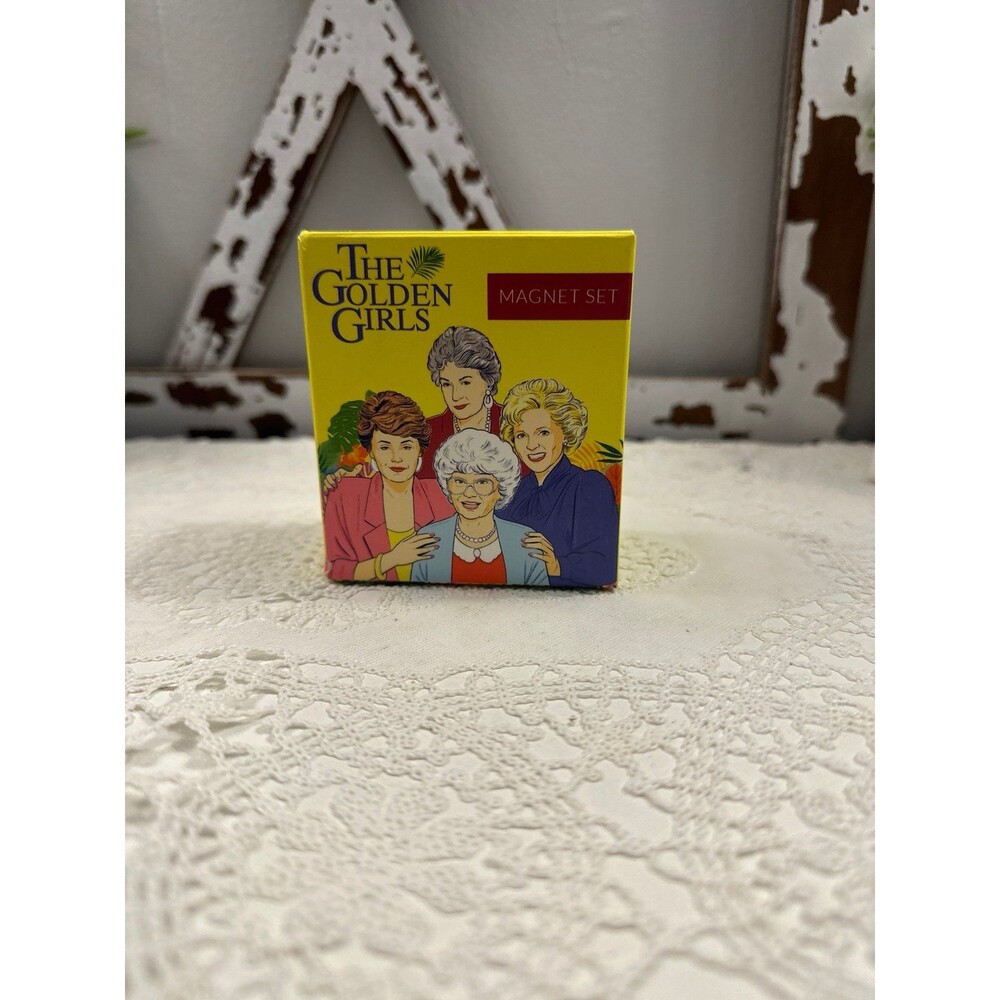The Golden Girls Magnet Set New In Box